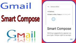 How to enable smart compose in Gmail