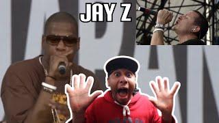 JAY Z SNAPPED!!  LINKIN PARK / JAY Z NUMB / ENCORE (LIVE 8 2005) REACTION!! THEY BROGHT THAT ENERGY!