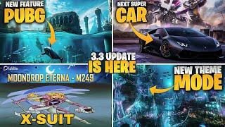 3.3 Update Theme Mode | Next X-Suit & Super Cars | A8 Royal Pass | PUBGM