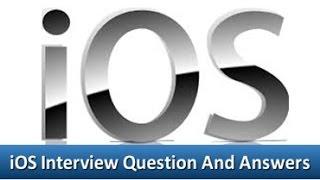 IOS Most Commonly Asked Interview Question And Answers For Freshers