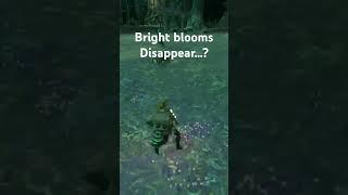 Brightbloom seeds disappearing in the depths #tearsofthekingdom #zelda #totk