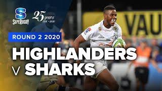 Super Rugby 2020 | Highlanders v Sharks - Rd 2 Highlights