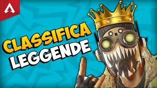 CLASSIFICA delle LEGGENDE MIGLIORI di APEX LEGENDS [APEX LEGENDS ITA]