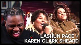 GOAT Sopranosss — Voice teacher dissects LASHUN PACE & KAREN CLARK SHEARD singing ACT LIKE YOU KNOW