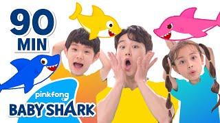 Colorful Baby Shark and More! | +Compilation | Toy, Pretend Play, Stories | Baby Shark Official