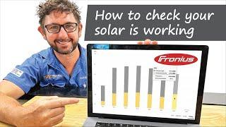 How To Check Your Solar Is Working With Monitoring