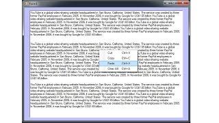 Part-2 How to implement copy, paste, cut (Using Shortcut Keys In C#)