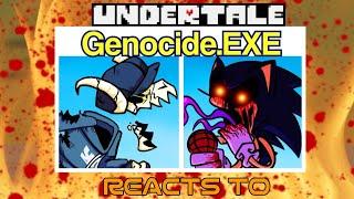 Undertale reacts to Sonic.exe vs Tabi || FNF mod || Neon1094