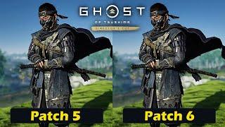 Ghost of Tsushima PC Patch 6 VS Patch 5 Performance Comparison