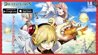 Digital Girls Gameplay Android / iOS Idle RPG