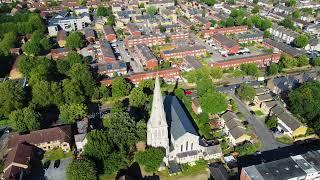 Stunning Aerial Views of Saint Saviour's Church Walthamstow | 4K Drone Footage | MarkHouse Road