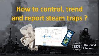 How to control, trend & report steam traps with UAS3 & SDT340