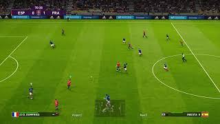 PES2020 Xavi-Iniesta-Messi Tiki-taka Goal