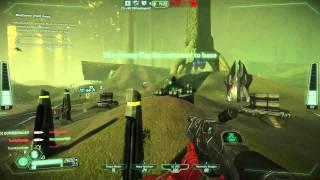 Tribes Ascend - Out Of The Blue Tech Testing on Tartarus.