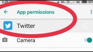 Fix Twitter Problem Solve || And All Permission Allow Twitter in Xiaomi Redmi Note 5 Pro