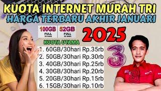 PAKET KUOTA INTERNET TRI 2025 || KODE DIAL TRI TERMURAH