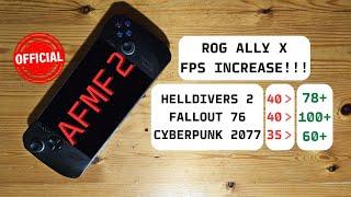 OFFICIAL AFMF 2 ROG ALLY X AND ROG ALLY DRIVERS