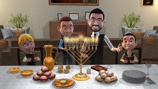 Chanuka Medley with Micha Gamerman (Official Animation Video)