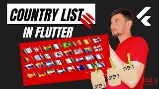 Country Picker List in flutter