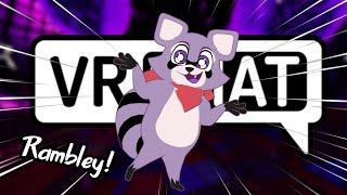 Rambley the Raccoon Guides Everyone In VRChat! - VRChat Funny Moments (Indigo Park)