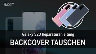Samsung Galaxy S20 – Backcover tauschen [Rückseite wechseln]