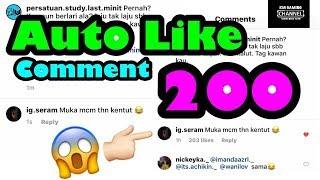 GET 200 AUTO LIKES COMMENT - INSTAGRAM