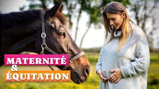 On démonte les clichés sur la grossesse, la maternité et l'équitation