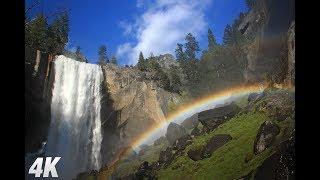 4K California Waterfall Relaxation (+ Bird Sounds) Nature Relaxation™ Ambient Dynamic Film