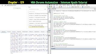 VBA - Selenium Xpath | Build Customized Xpath For Finding Web Elements