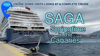 SAGA Canary Route, ship and ports explained. -  Springtime in the Canaries.