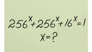 A Very Nice Olympiad Math Exponential Problem l Easy & Tricky Solution