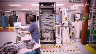 Assembling the IBM Z mainframe in 120 seconds
