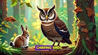 Whisker and the Wise Owl.  Children fairytale story. #fyp #fypシ゚viral #india