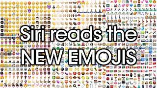 Siri Reads the NEW EMOJIS | Rachybop