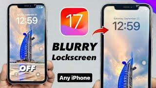 iOS 17 New Lockscreen Feature - iOS 17 New Blurry Lockscreen Effect - Enable Now