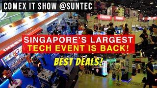 S'pore's Largest IT Event is Back | COMEX IT Show Suntec Convention | Singapore |  Full Walkthrough