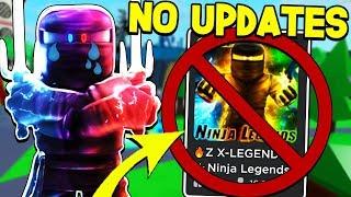 Why Roblox Ninja Legends Is NOT updating...