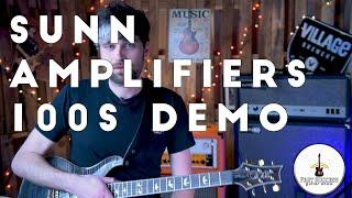 Sunn Amplifiers 100S Demo - Fret Success