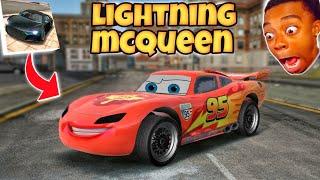 Lightning McQueen in Extreme car driving simulator