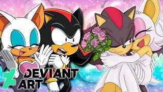 SHADOUGE WEDDING?! - Shadow & Rouge Vs Deviantart