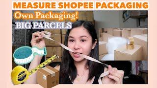 SHOPEE Own Packaging! How to properly measure 