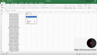 Học Excel Cơ Bản | 102 Hướng dẫn chuẩn hoá số điện thoại trong Excel