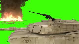 Army Tank Green Screen Free
