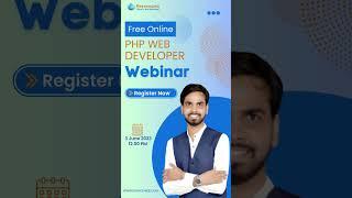 Live Webinar on Career in PHP Web Development