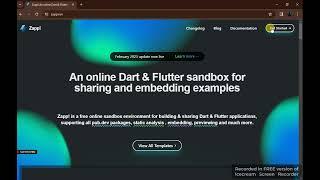 best online flutter playground without installing android studio