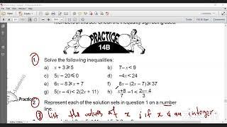 Inequalities Online class O level mathematics ZIMSEC