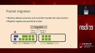 NSDI '23 - Nu: Achieving Microsecond-Scale Resource Fungibility with Logical Processes