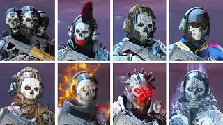 All Ghost Skins & Outfits - Call of Duty: Modern Warfare 3 & Warzone (2019-2024)