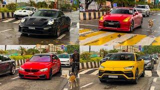 SUPERCARS IN MUMBAI - PORSCHE 992 GT3RS, URUS, NISSAN GTR, MASERATI