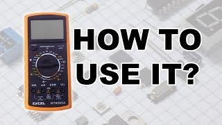 How to use Multimeter and measure current